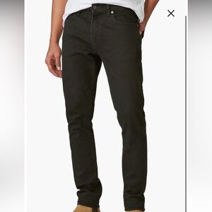 NWT Men’s Lucky Brand Black 100 Advanced Stretch Skinny Jeans Size 34/30
